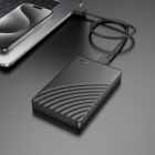 Зовнішня кишеня для накопичувача HOCO HB46 USB3.0 2.5-inch SATA hard drive enclosure Black