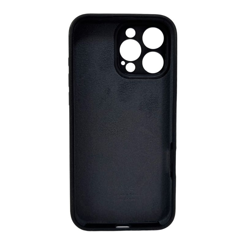 Чохол для смартфона Silicone Full Case AA Camera Protect for Apple iPhone 16 Pro Max 14,Black