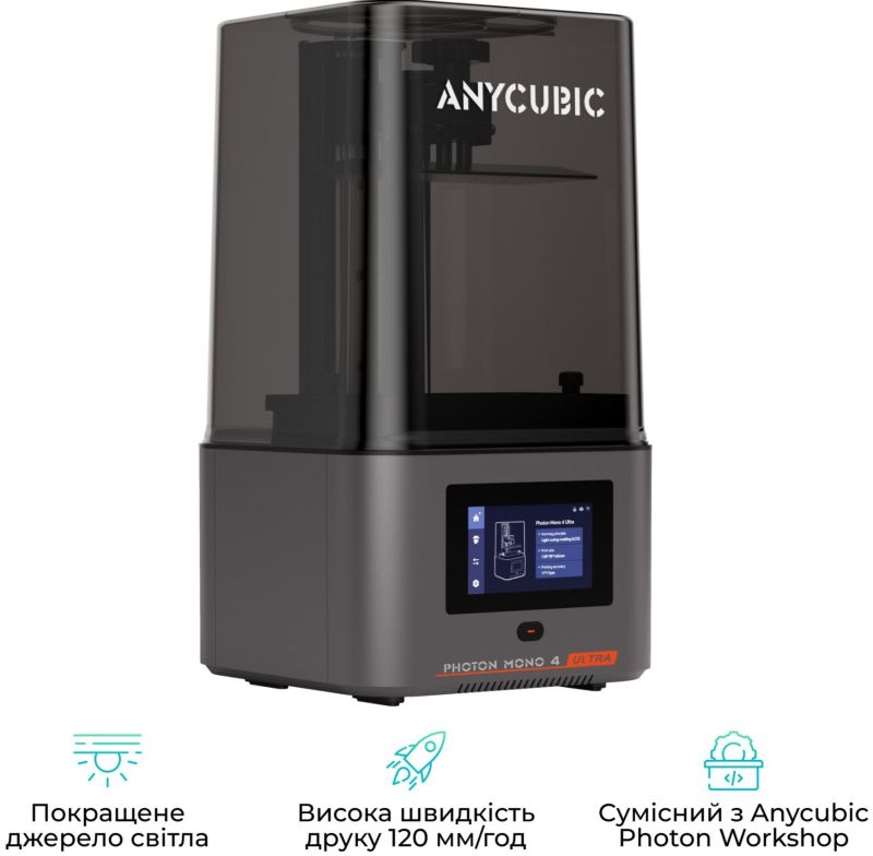 3D-принтер Anycubic Photon Mono 4 Ultra (PM4UBK0A-O)