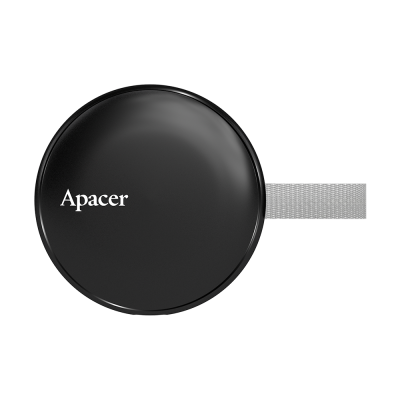 Портативний SSD Apacer Magnetic AS725 1 TB USB 3.2 Gen.2 Type-C MagSafe Black