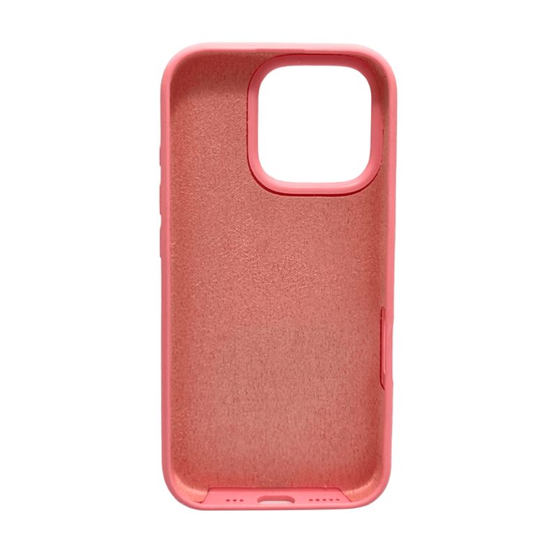 Чохол для смартфона Silicone Full Case AA Open Cam for Apple iPhone 16 Pro Max 6,Light Pink