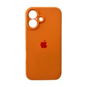 Чохол для смартфона Silicone Full Case AA Camera Protect for Apple iPhone 16 34,Papaya