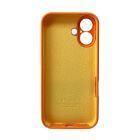 Чохол для смартфона Silicone Full Case AA Camera Protect for Apple iPhone 16 34,Papaya