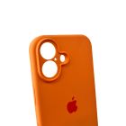 Чохол для смартфона Silicone Full Case AA Camera Protect for Apple iPhone 16 34,Papaya