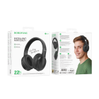 Бездротові накладні навушники BOROFONE BO29 Fascinador BT headphones Black