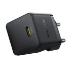 Мережевий зарядний пристрій Baseus Palm Fast Charger 1C 20W EU Cluster Black (with Baseus Mini White Cable USB-C to USB-C 60W (20V/3A) 1m Cluster Blac