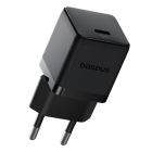 Мережевий зарядний пристрій Baseus Palm Fast Charger 1C 20W EU Cluster Black (with Baseus Mini White Cable USB-C to USB-C 60W (20V/3A) 1m Cluster Blac