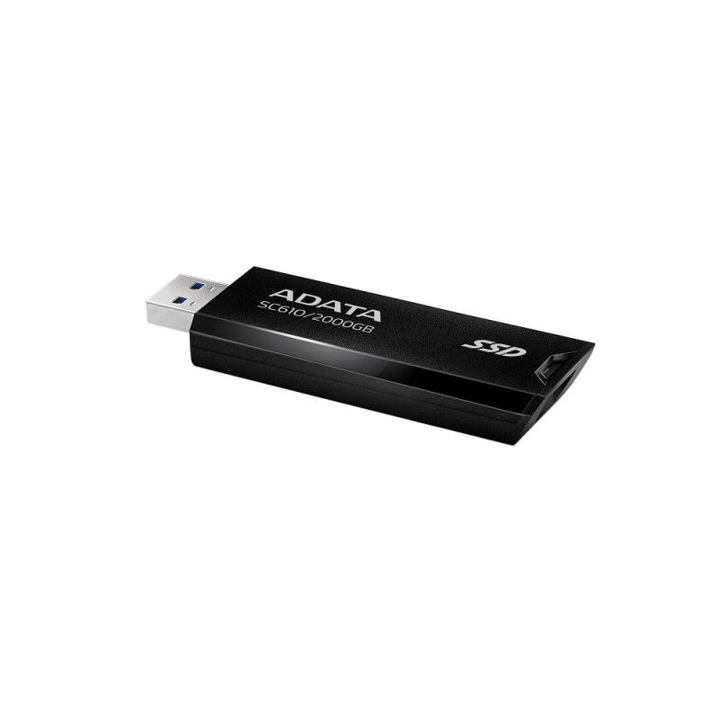 Портативний SSD ADATA SC610 2TB USB 3.2  550/500Mb/s Black