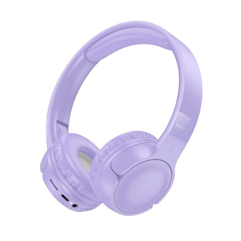 Бездротові накладні навушники BOROFONE BO32 Show BT headphones Purple