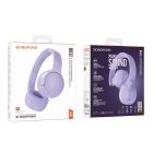 Бездротові накладні навушники BOROFONE BO32 Show BT headphones Purple