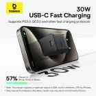 Мережевий зарядний пристрій Baseus Palm Fast Charger 1C 30W EU Cluster Black