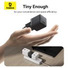 Мережевий зарядний пристрій Baseus Palm Fast Charger 1C 30W EU Cluster Black