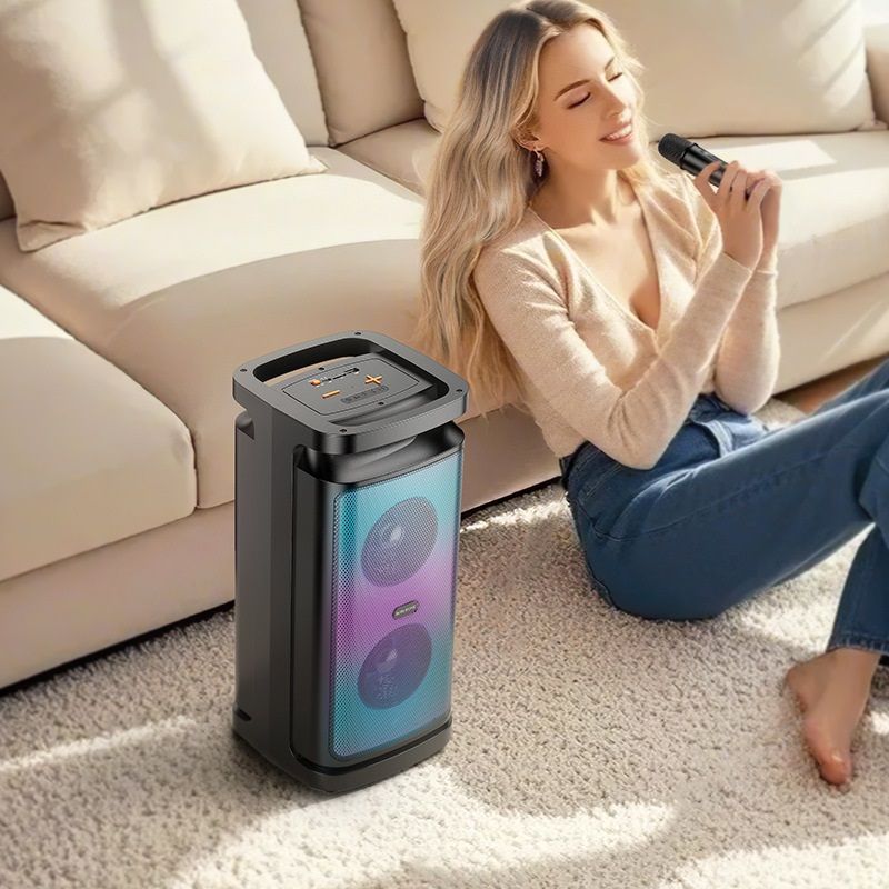 Портативна колонка BOROFONE BP25 Vida BT speaker with microphone Black