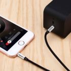 Аудіокабель Baseus Yiven Audio Cable M30 1.5M Silver+Black