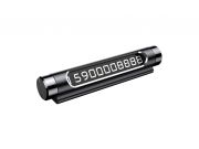 Паркувальна карта Baseus Temporary Parking Number Card Black