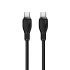 Кабель Baseus Pudding Series Fast Charging Cable Type-C to Type-C 100W 1.2m Cluster Black