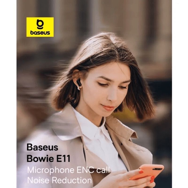 Бездротові навушники Baseus Bowie E11 True Wireless Earphones Cluster Black