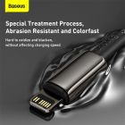 Кабель Baseus Tungsten Gold Fast Charging Data Cable Type-C to iP PD 20W 2m Black