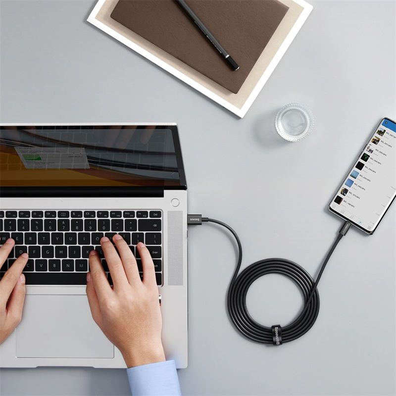 Кабель Baseus Superior Series (SUPERVOOC) Fast Charging Data Cable USB to Type-C 65W 1m Black