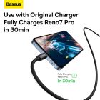 Кабель Baseus Superior Series (SUPERVOOC) Fast Charging Data Cable USB to Type-C 65W 1m Black