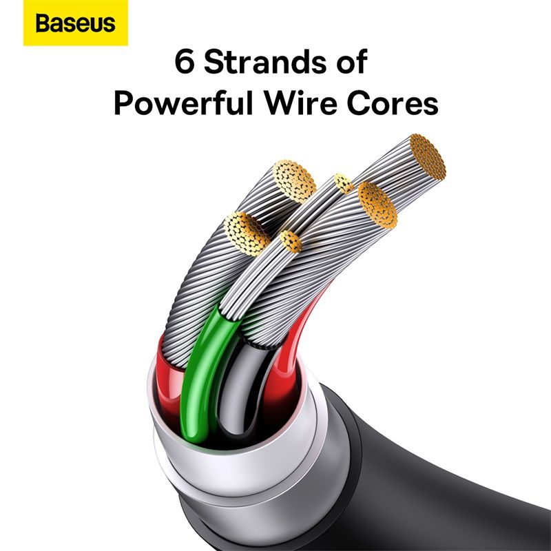 Кабель Baseus Superior Series (SUPERVOOC) Fast Charging Data Cable USB to Type-C 65W 1m Black