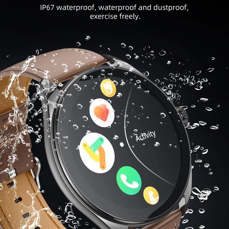 Смарт-годинник HOCO Y22 AMOLED 36mm. 200 mAh. IP67  Black