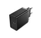 Мережевий зарядний пристрій Vention 1-port USB Wall Charger(12W) EU-Plug Black (FAAB0-EU)