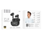 Бездротові навушники HOCO EW60 Norman true wireless BT headset Black