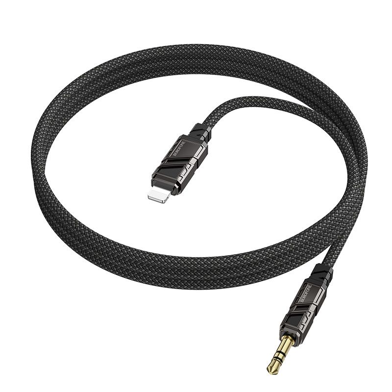 Аудіокабель BOROFONE BL22 Dignity digital audio conversion cable iP Black