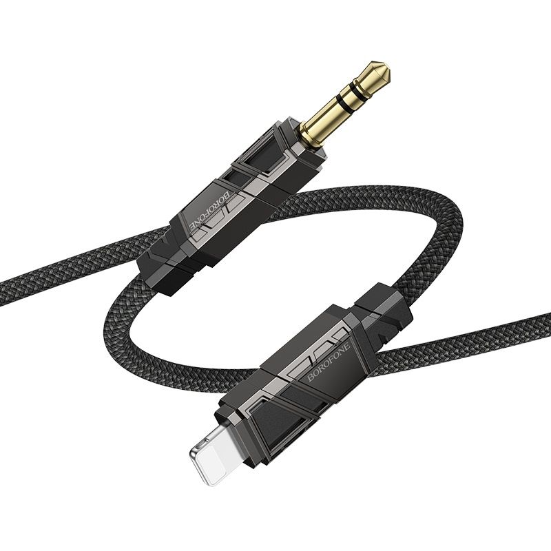 Аудіокабель BOROFONE BL22 Dignity digital audio conversion cable iP Black