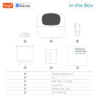 Інтерактивний розумний горщик для рослин Ivy Smart Planter Tuya AI, Yellow