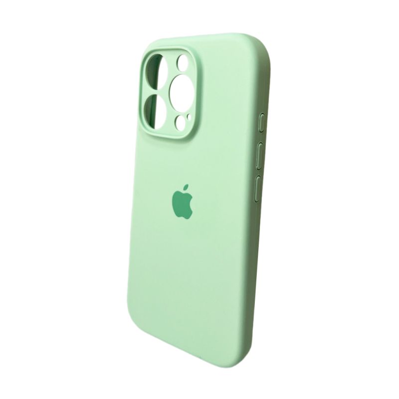 Чохол для смартфона Silicone Full Case AA Camera Protect for Apple iPhone 16 Pro 51,Avokado Green