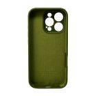 Чохол для смартфона Silicone Full Case AA Camera Protect for Apple iPhone 16 Pro Max 29,Army Green
