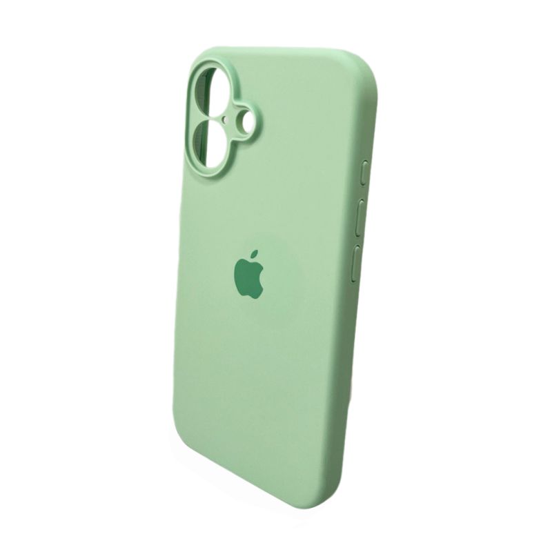 Чохол для смартфона Silicone Full Case AA Camera Protect for Apple iPhone 16 51,Avokado Green