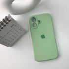 Чохол для смартфона Silicone Full Case AA Camera Protect for Apple iPhone 16 51,Avokado Green
