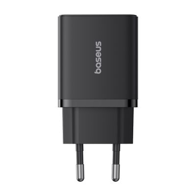 Мережевий зарядний пристрій Baseus Cube Fast Charger C+U 30W EU Cluster Black