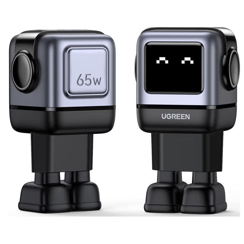 Мережевий зарядний пристрій UGREEN Uno RG 65W 3-Port GaN Fast Charger EU