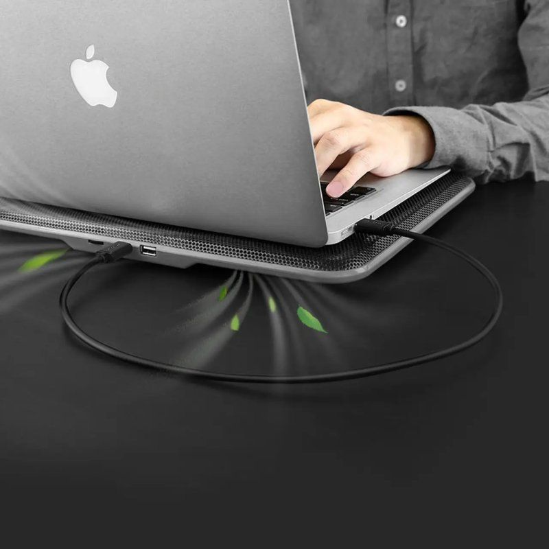 Кабель UGREEN USB 2.0 A Male to A Male Cable 2m (Black)