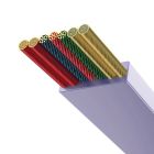 Кабель Baseus Bright Mirror 2 Series Retractable 3-in-1 Fast Charging  Data Cable Type-C to M+L+C 100W 1.1m Purple