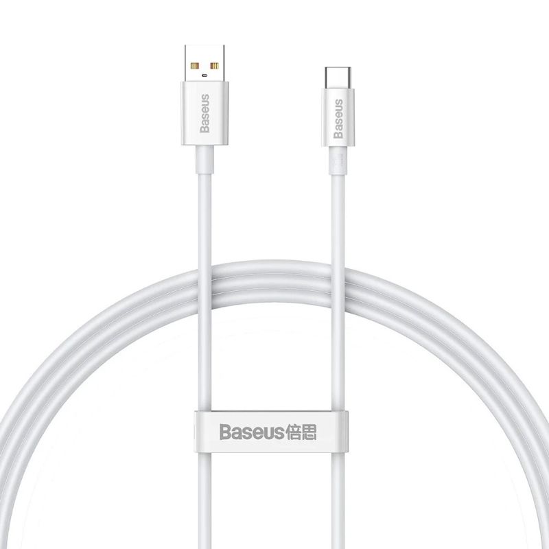 Кабель Baseus Superior Series Fast Charging Data Cable USB to Type-C 100W 1m Moon White