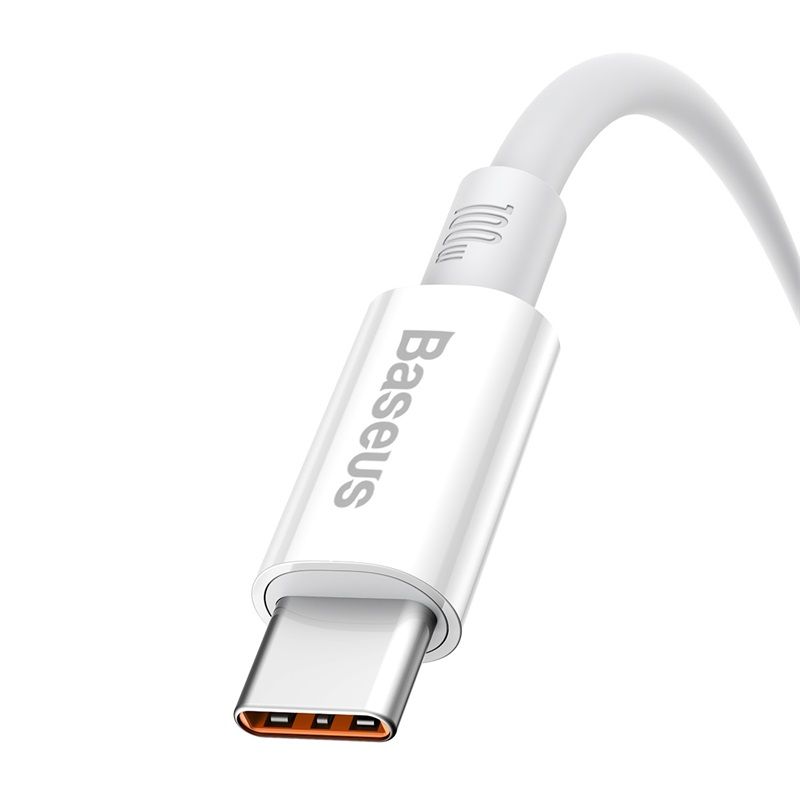 Кабель Baseus Superior Series Fast Charging Data Cable USB to Type-C 100W 2m Moon White