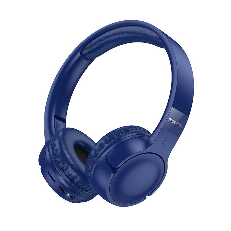 Бездротові накладні навушники BOROFONE BO32 Show BT headphones Blue