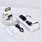 АЗП з FM-модулятором Baseus T Shaped S-16 Car Bluetooth MP3 Player Black