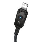Кабель Baseus Unbreakable Series Fast Charging Data Cable USB to iP 2.4A 2m Cluster Black