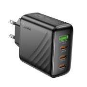 Мережевий зарядний пристрій HOCO CS27A Supply PD67W (3C1A) charger (EU) Black