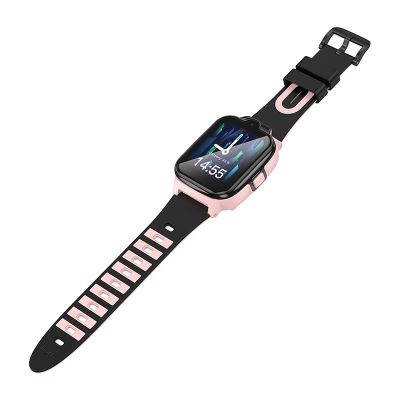 Дитячий смарт-годинник Hoco Y104 42mm. SIM 4G. Wi-Fi. 700 mAh. IP65 Pink