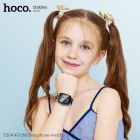 Дитячий смарт-годинник Hoco Y104 42mm. SIM 4G. Wi-Fi. 700 mAh. IP65 Pink