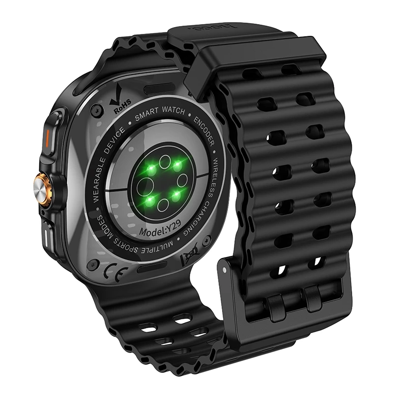 Смарт-годинник HOCO Y29 38mm. 220 mAh Smart sports watch (call version) Black