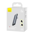 Мережевий зарядний пристрій з  кабелем Baseus GaN5 Pro Ultra-Slim Fast Charger C+U 65W Gray((With Mini White Cable C to C 100W(20V/5A) 1m Black)