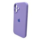 Чохол для смартфона Silicone Full Case AA Camera Protect for Apple iPhone 16 26,Elegant Purple